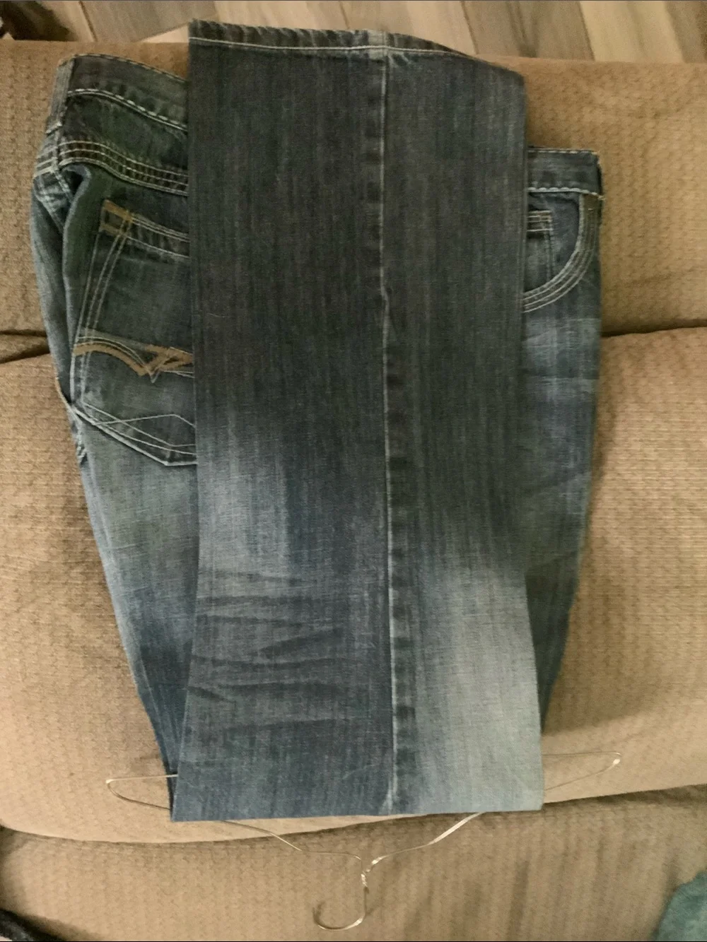 Men's Classic Dark Blue Wrangler 20x Denim Jeans